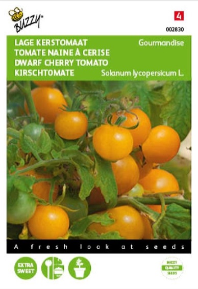 Kirschtomaten Gourmandise Yellow (Solanum) 10 Samen